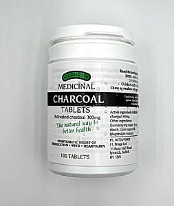 Medicinal Charcoal Tablet 300 mg (15's)