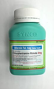 Chlorpheniramine tablet 4mg (15's)