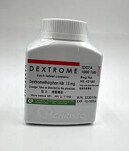 Dextromethorphan 15 mg (20's)