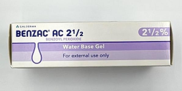 BENZAC AC 2 1/2 GEL 2.5 % (60 g)