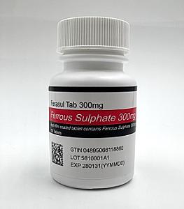 Ferasul tablet 300 mg (100粒裝)
