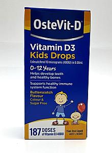 OSTEVIT-D ORAL DROPS 200 units / drop (15 mL)