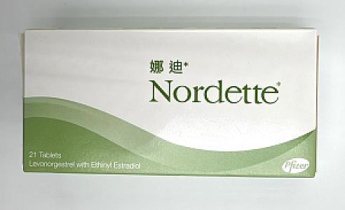 Nordette娜迪低劑量口服避孕丸 21粒